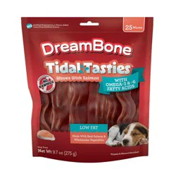 Dreambone Tidal Tasties Salmon Waves 25ct