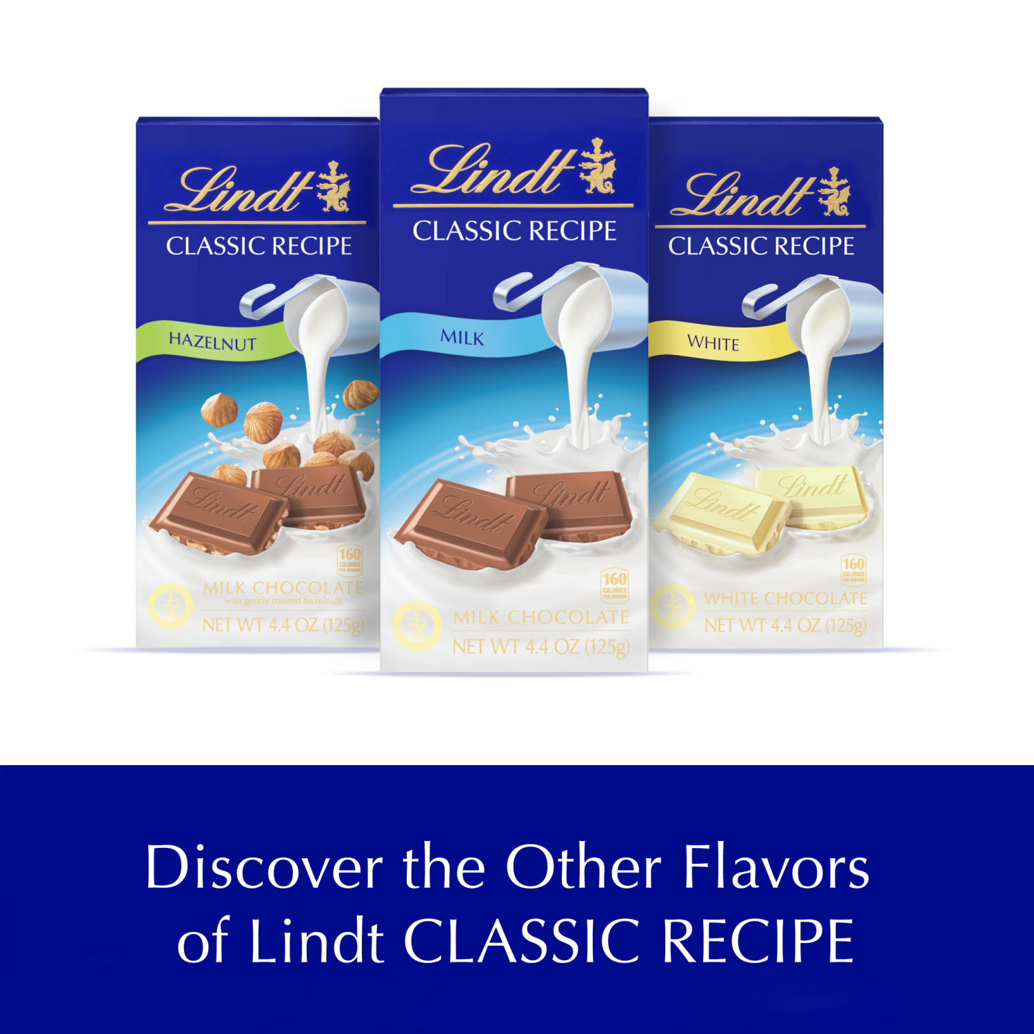 slide 4 of 5, Lindt Classic Recipe White Chocolate 4.4 oz, 4.4 oz
