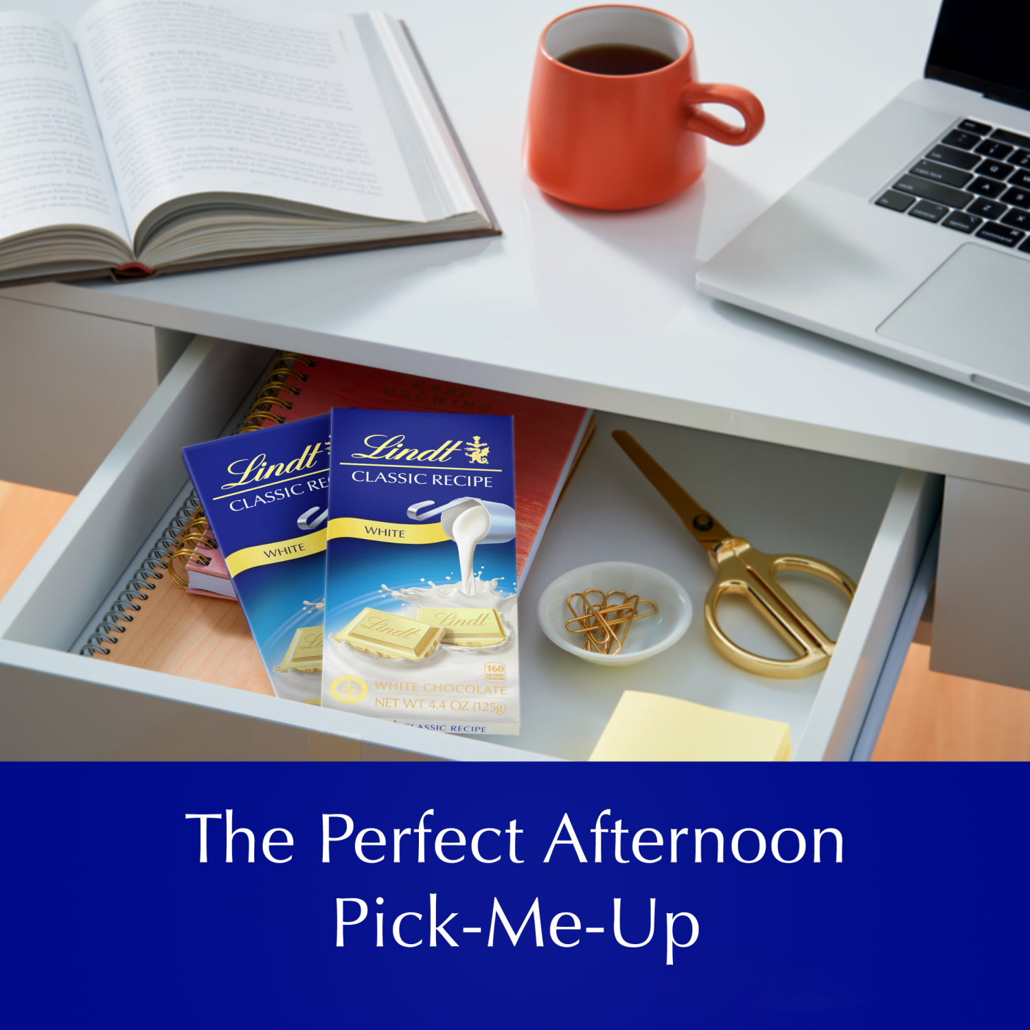 slide 5 of 5, Lindt Classic Recipe White Chocolate 4.4 oz, 4.4 oz