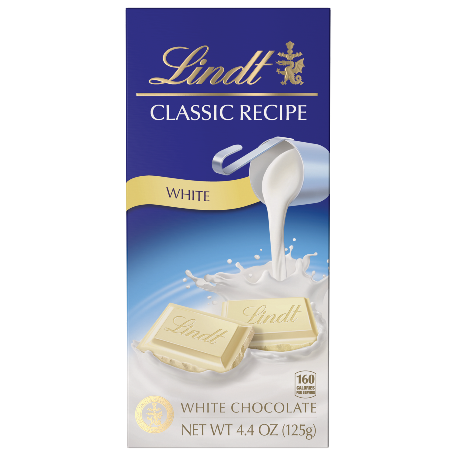slide 1 of 5, Lindt Classic Recipe White Chocolate 4.4 oz, 4.4 oz