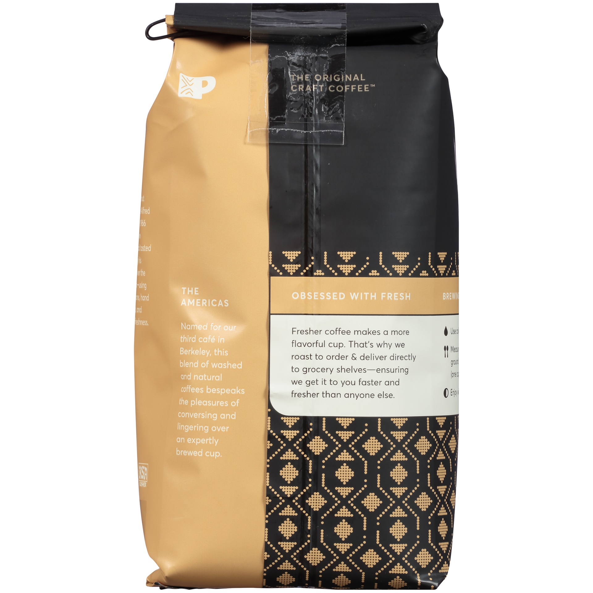 Peet's Coffee Café Domingo Medium Roast Whole Bean Coffee 12 oz Shipt