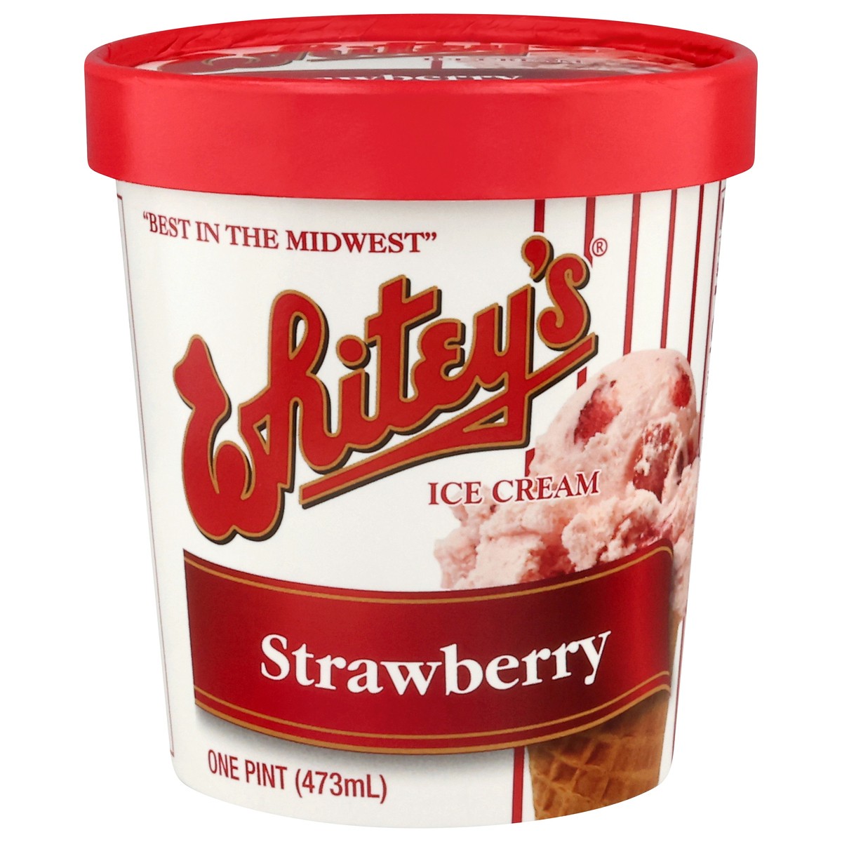 slide 2 of 14, Whitey's Ice Cream Strawberry, 1 pint