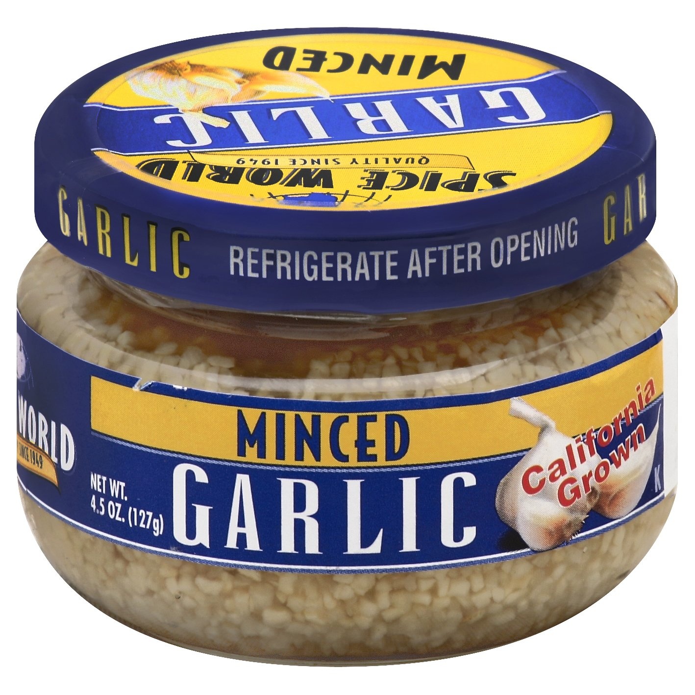 Spice World Minced Garlic 4.5 oz Shipt