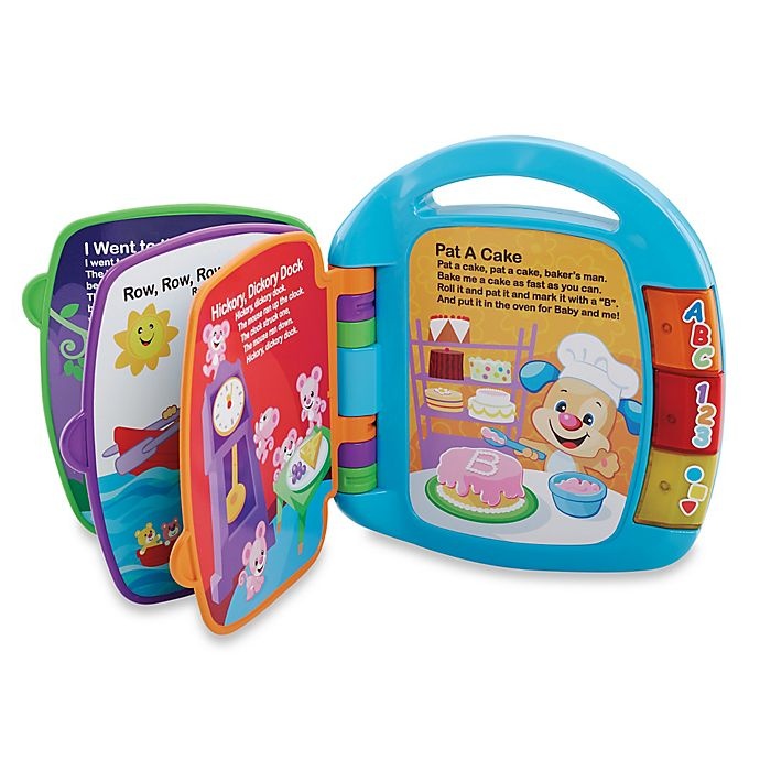 slide 2 of 5, Fisher-Price Laugh And Learn Storybook Rhymes Book, 1 ct
