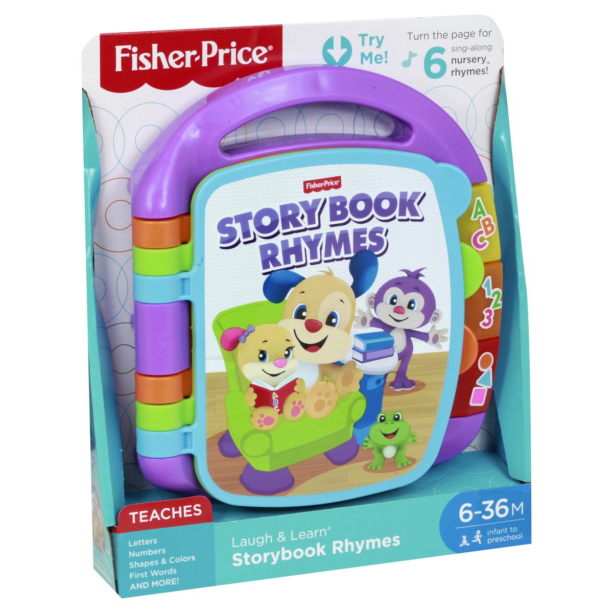 slide 8 of 9, Fisher-Price Laugh & Learn Storybook Rhymes, 1 ct