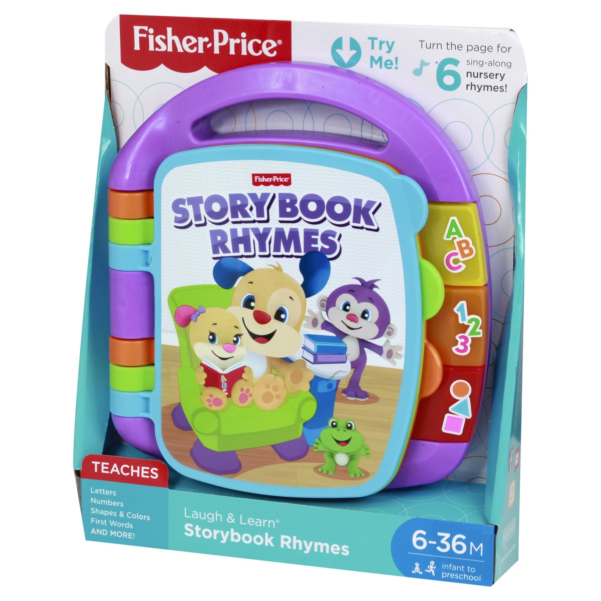 slide 9 of 9, Fisher-Price Laugh & Learn Storybook Rhymes, 1 ct