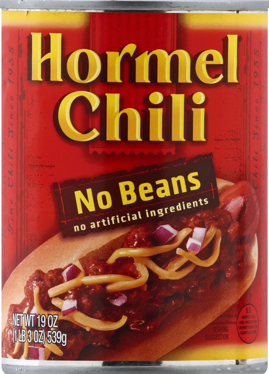 slide 5 of 7, Hormel Chili 19 oz, 19 oz