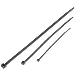 Dorman 4,6,8 in. Black Wire Ties Canister