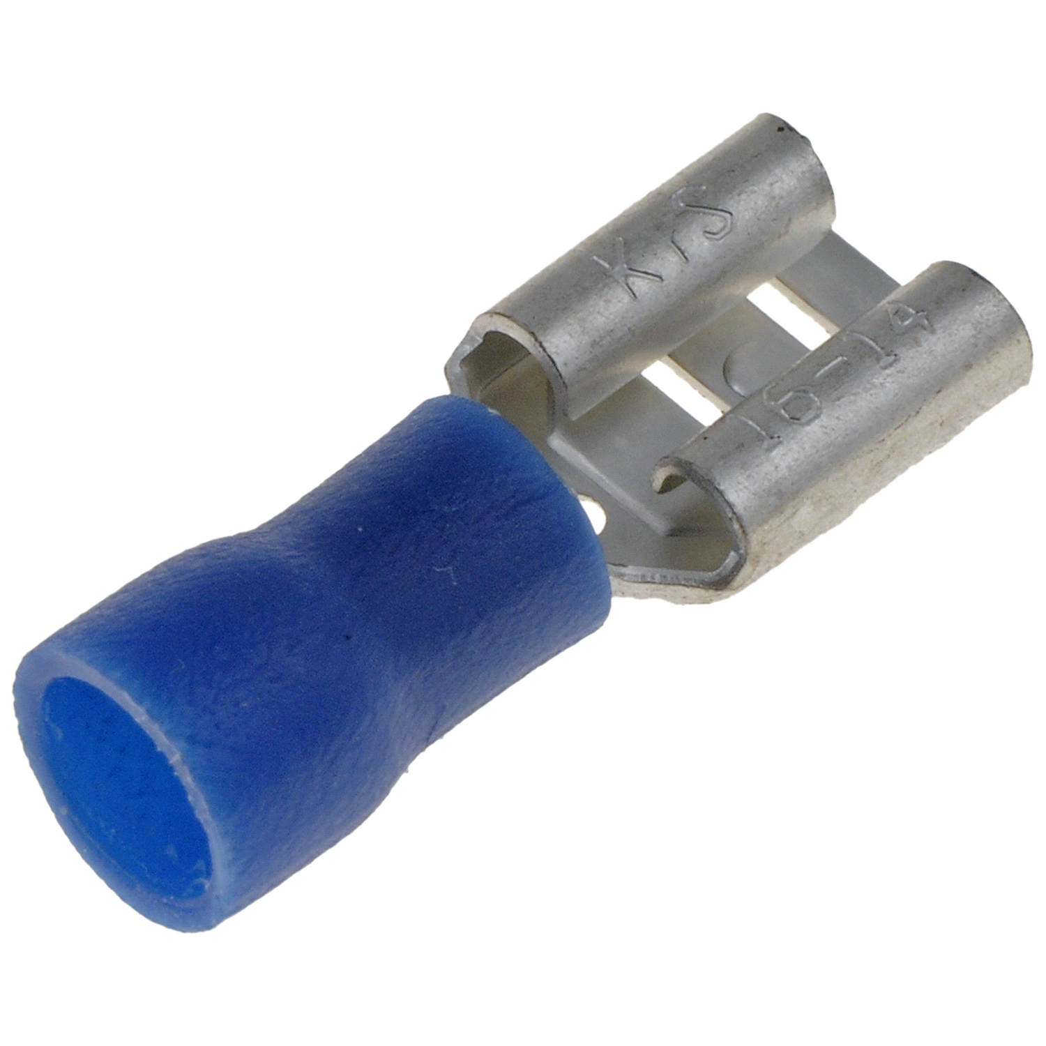 slide 1 of 1, Dorman 16-14 Gauge Female Disconnect, .250 In., Blue, 1 ct