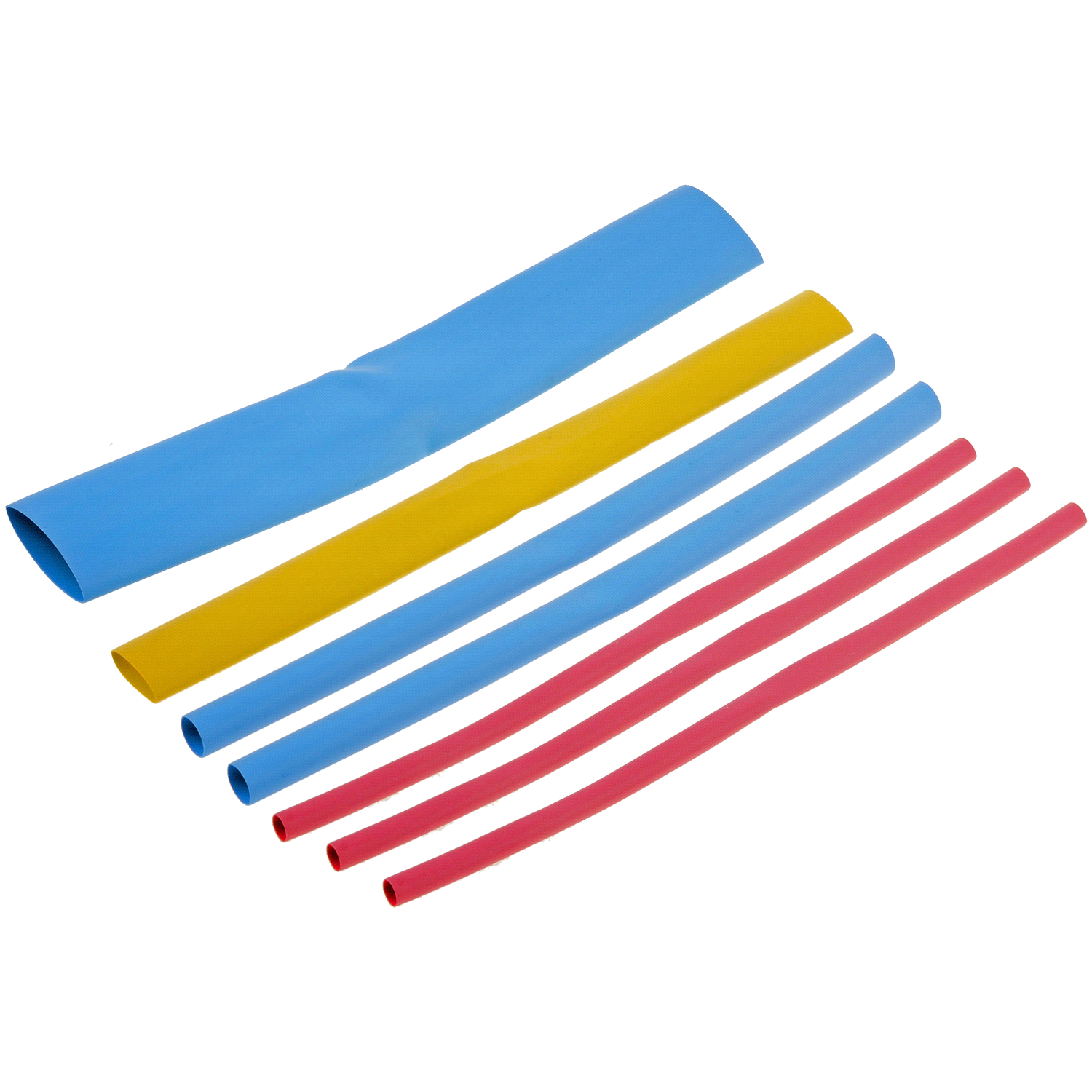 slide 1 of 1, Dorman 6 In. Assorted Colors And Widths Heat Shrink Tubing PVC, 1 ct