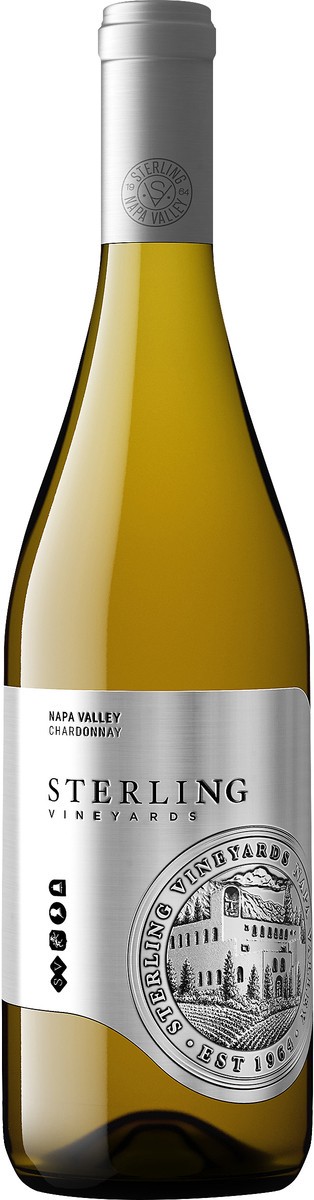 slide 5 of 5, Sterling Vineyards Sterling Chardonnay, 750 ml