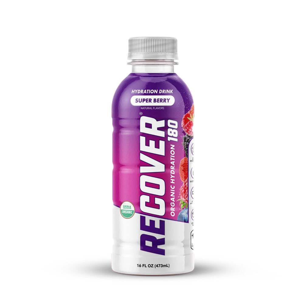 slide 1 of 1, Recover 180 Super Berry Hydration Drink 16.9 fl oz, 16.9 fl oz