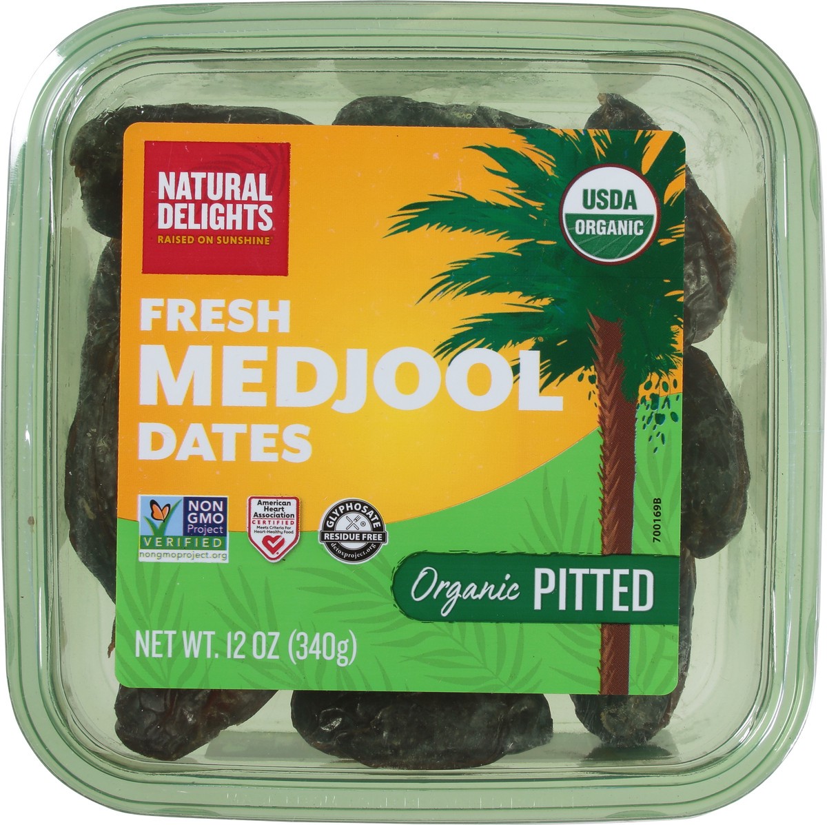 slide 6 of 9, Natural Delights Organic Fresh Pitted Medjool Dates 12 oz, 12 oz