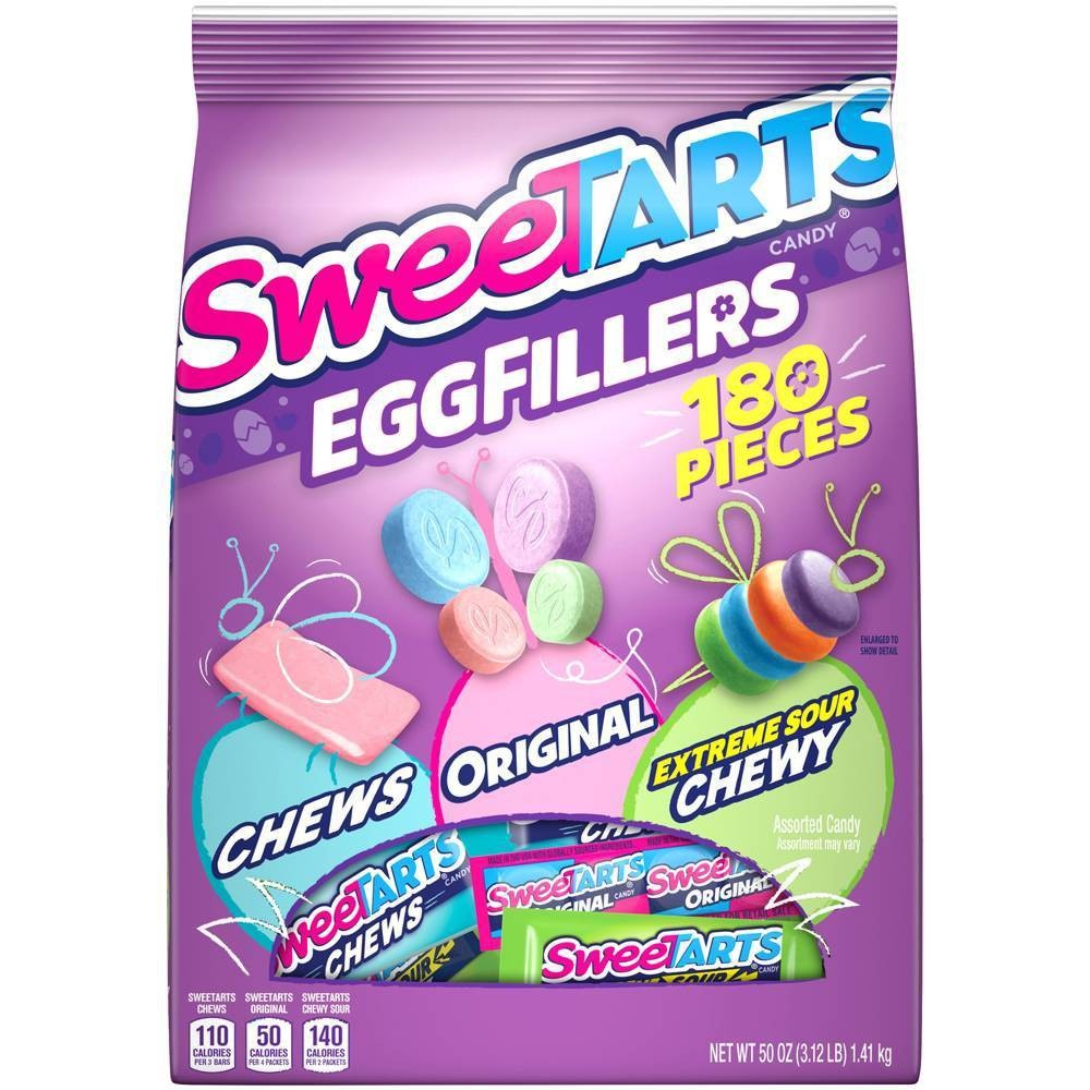 slide 2 of 2, SweeTARTS Easter Assorted Best of Bag, 50 oz