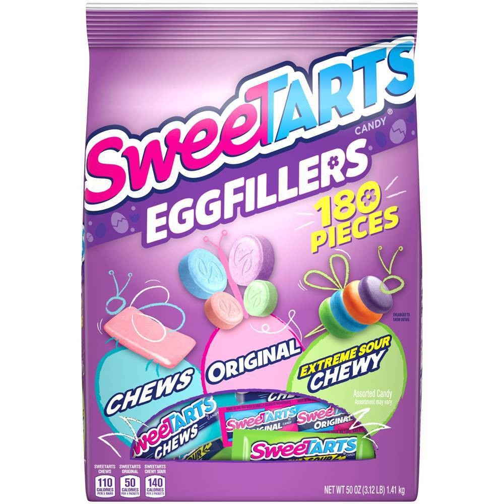 slide 1 of 2, SweeTARTS Easter Assorted Best of Bag, 50 oz