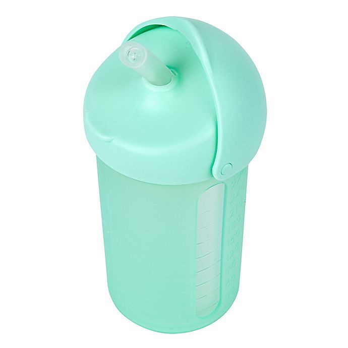 slide 3 of 6, Boon SWIG Silicone Straw Cup - Mint, 9 oz