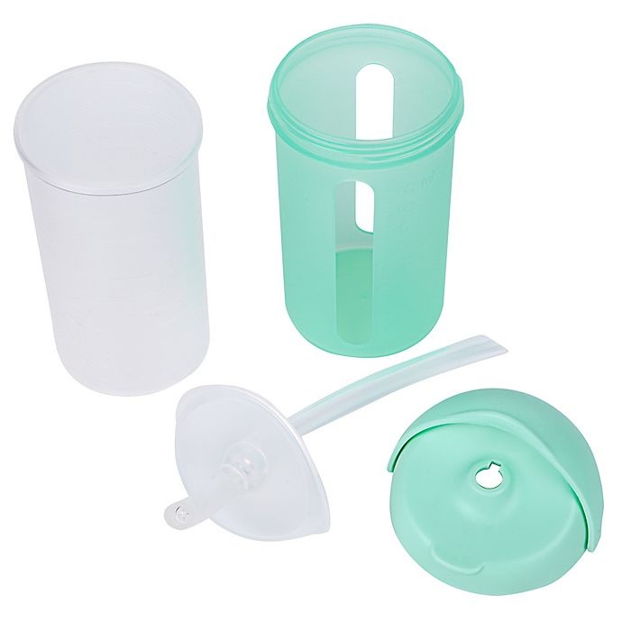 slide 5 of 6, Boon SWIG Silicone Straw Cup - Mint, 9 oz