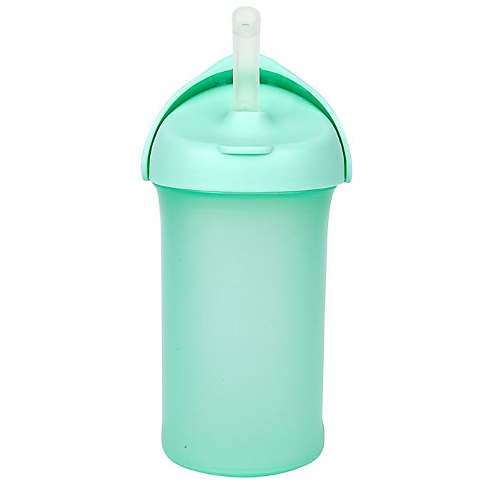 slide 6 of 6, Boon SWIG Silicone Straw Cup - Mint, 9 oz