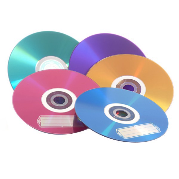 slide 2 of 2, Verbatim Life Series Dvd-R Discs, Assorted Colors, Pack Of 25, 25 ct