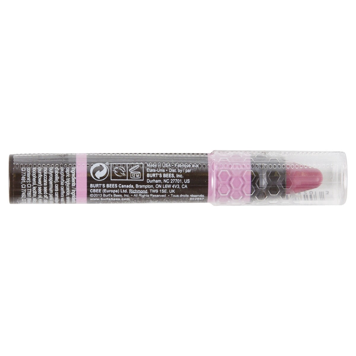 slide 2 of 4, Burt's Bees Lip Crayon Carolina Coast, 1 ct