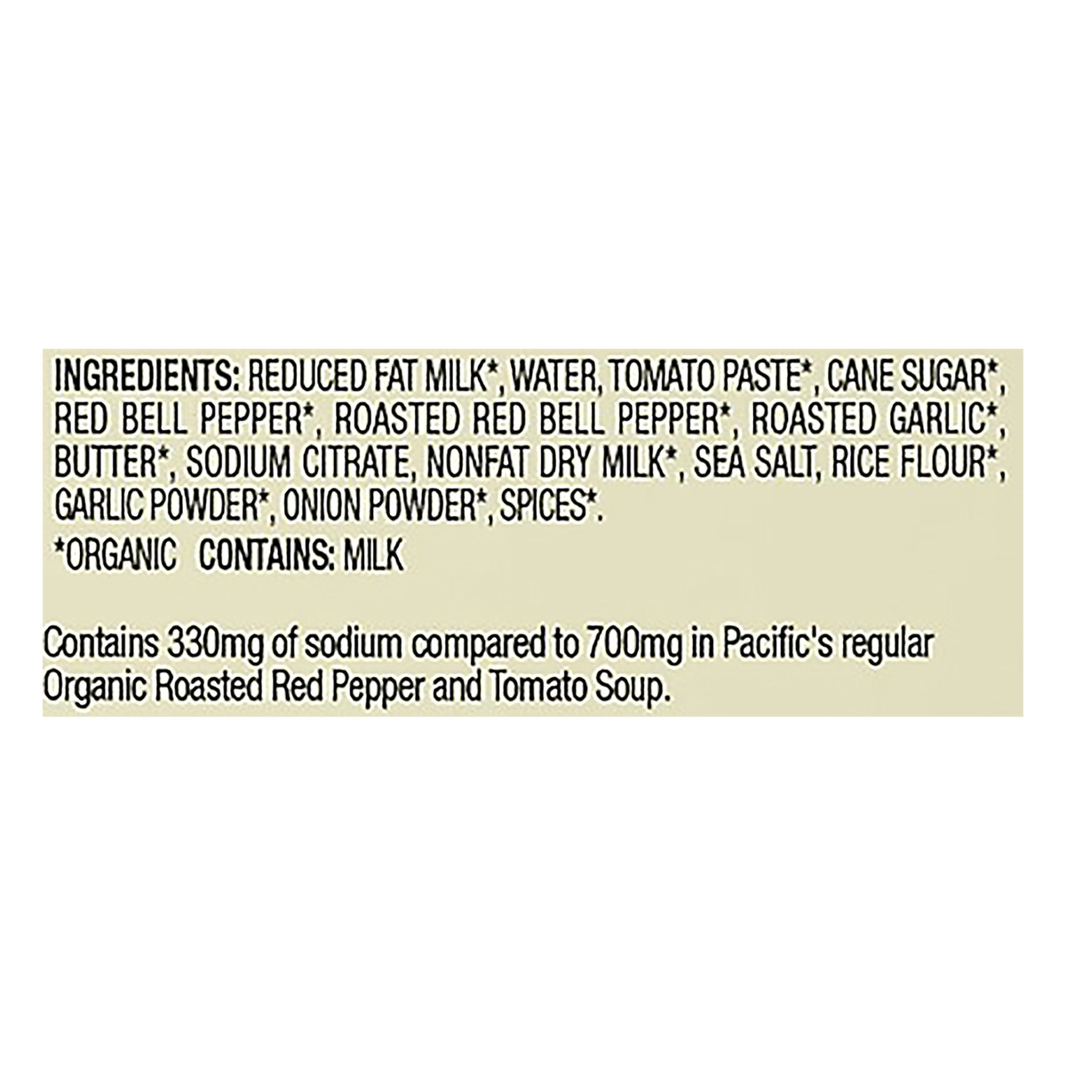 slide 4 of 9, Pacific Organic Roasted Red Pepper Tomato Soup, 32 fl oz