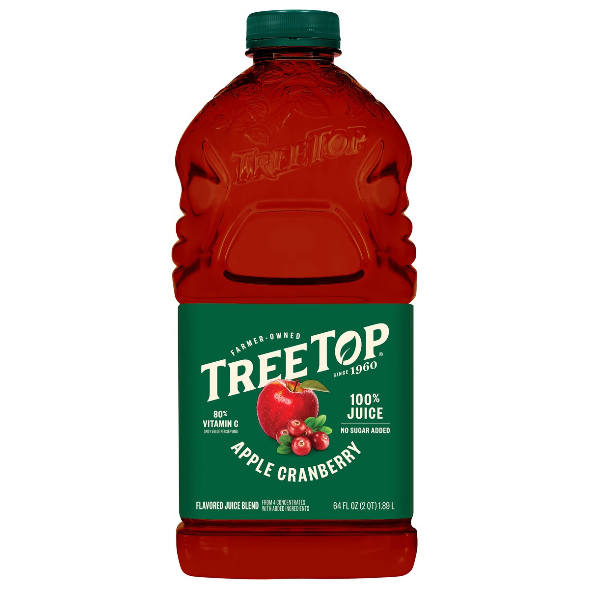 slide 1 of 13, Tree Top Apple Cranberry Flavored Juice Blend 64 fl oz, 64 fl oz