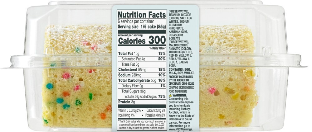slide 2 of 4, Bakery Fresh Confetti Cake Roll, 18 oz