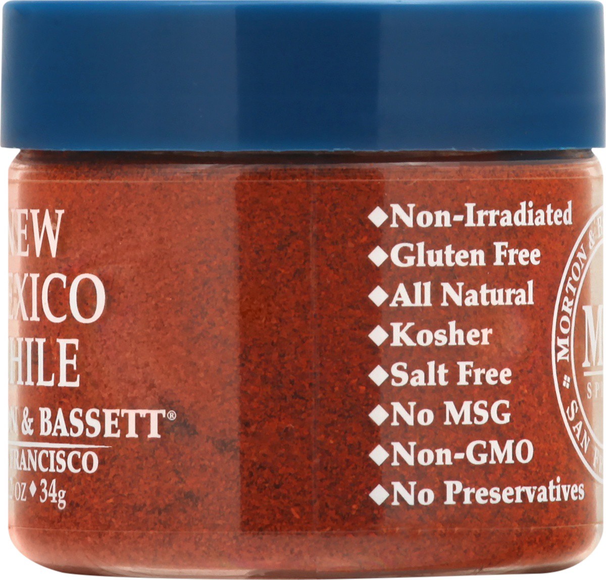 slide 5 of 7, Morton & Bassett New Mexico Chilie, 1.2 oz