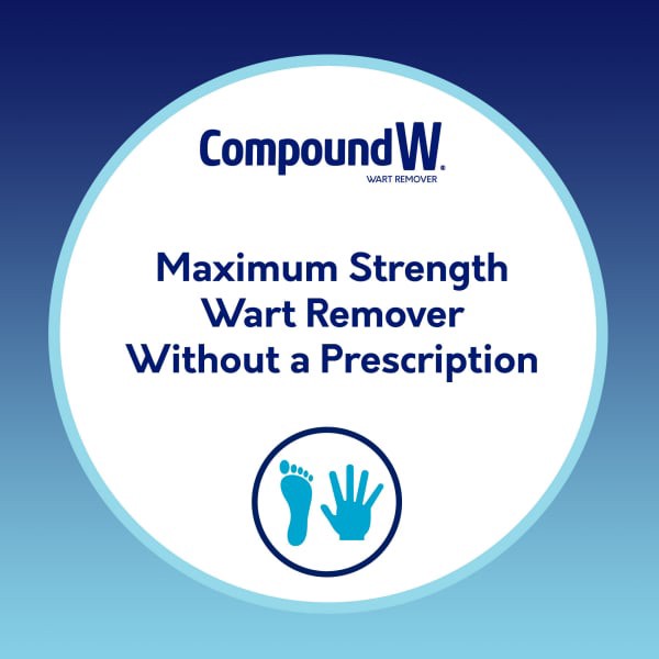 slide 23 of 29, Compound W Fast Acting Gel Wart Remover, 0.25 oz