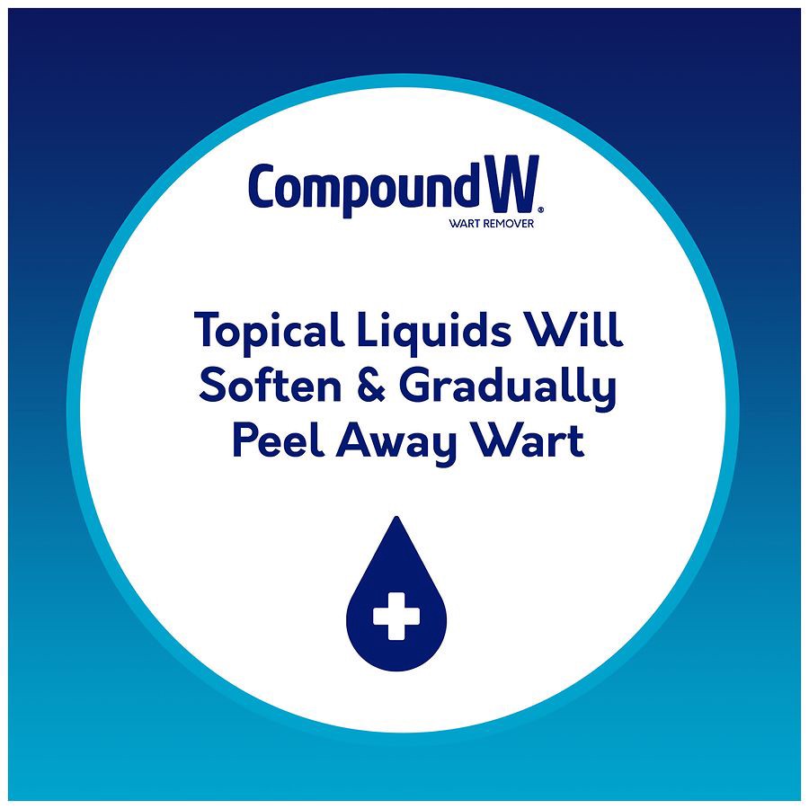 slide 2 of 5, Compound W Maximum Strength Fast Acting Liquid Wart Remover, 0.31 fl oz, 0.31 fl oz