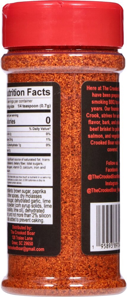 slide 3 of 4, The Crooked Boar Sweet & Spicy BBQ Rub, 6 oz