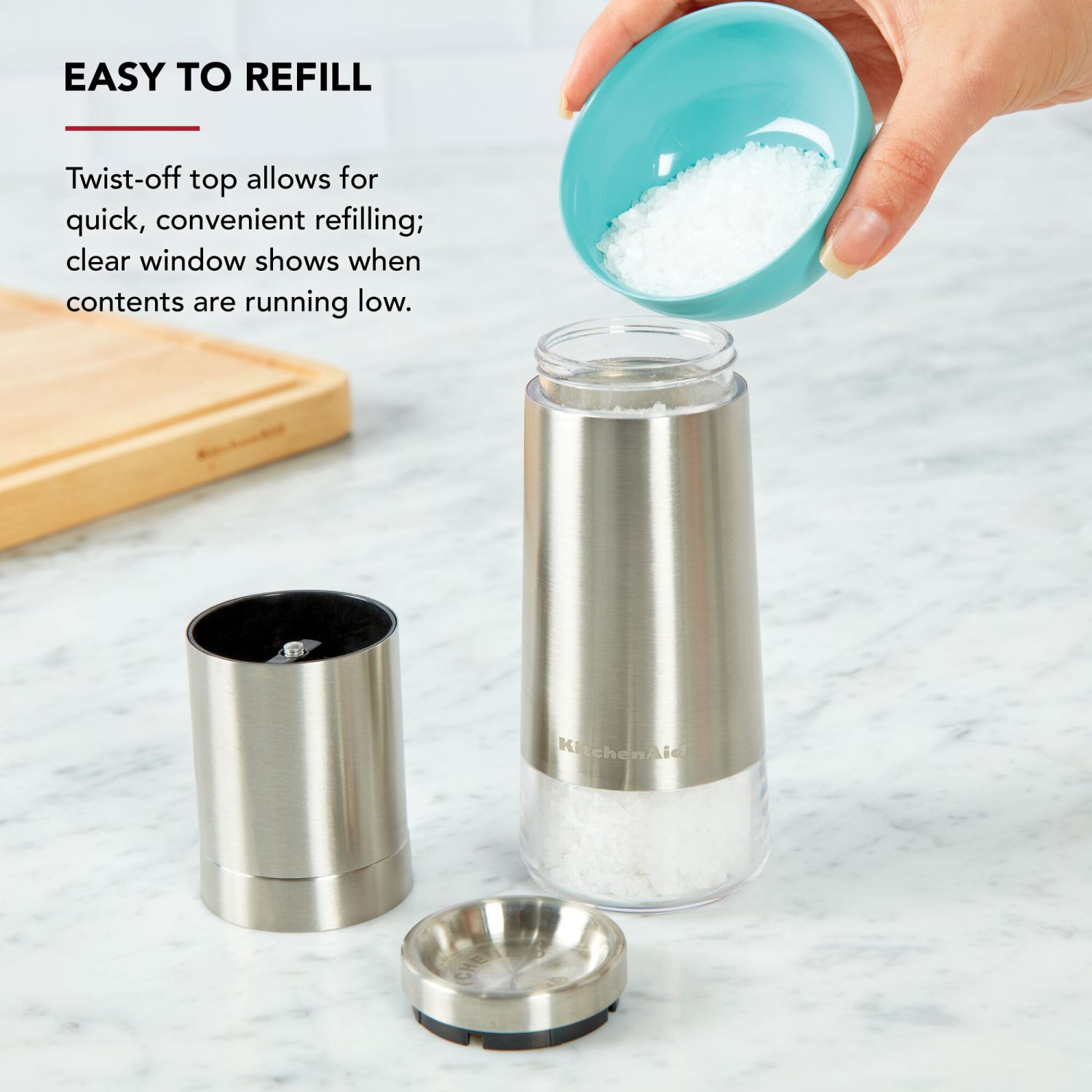 slide 2 of 2, KitchenAid 8 Inch Salt Grinder 1 ea, 1 ct