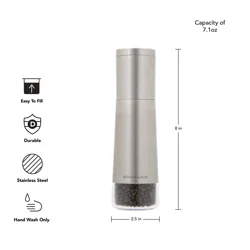 KitchenAid 8 Inch Pepper Grinder 3.3 oz