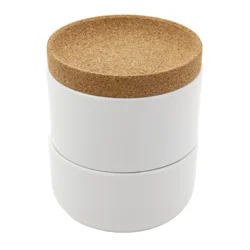 Kamenstein Ceramic Cork SP Cellar White
