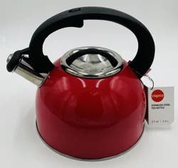 Copco SS Tea Kettle Red