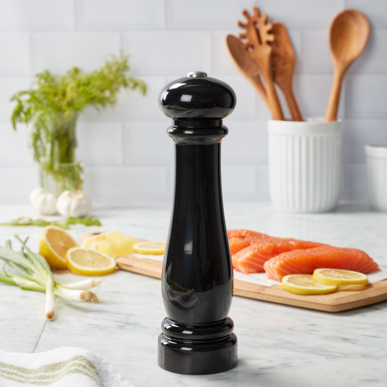 slide 2 of 2, Kamenstein Battery Grinder Black 10IN, 1 ct