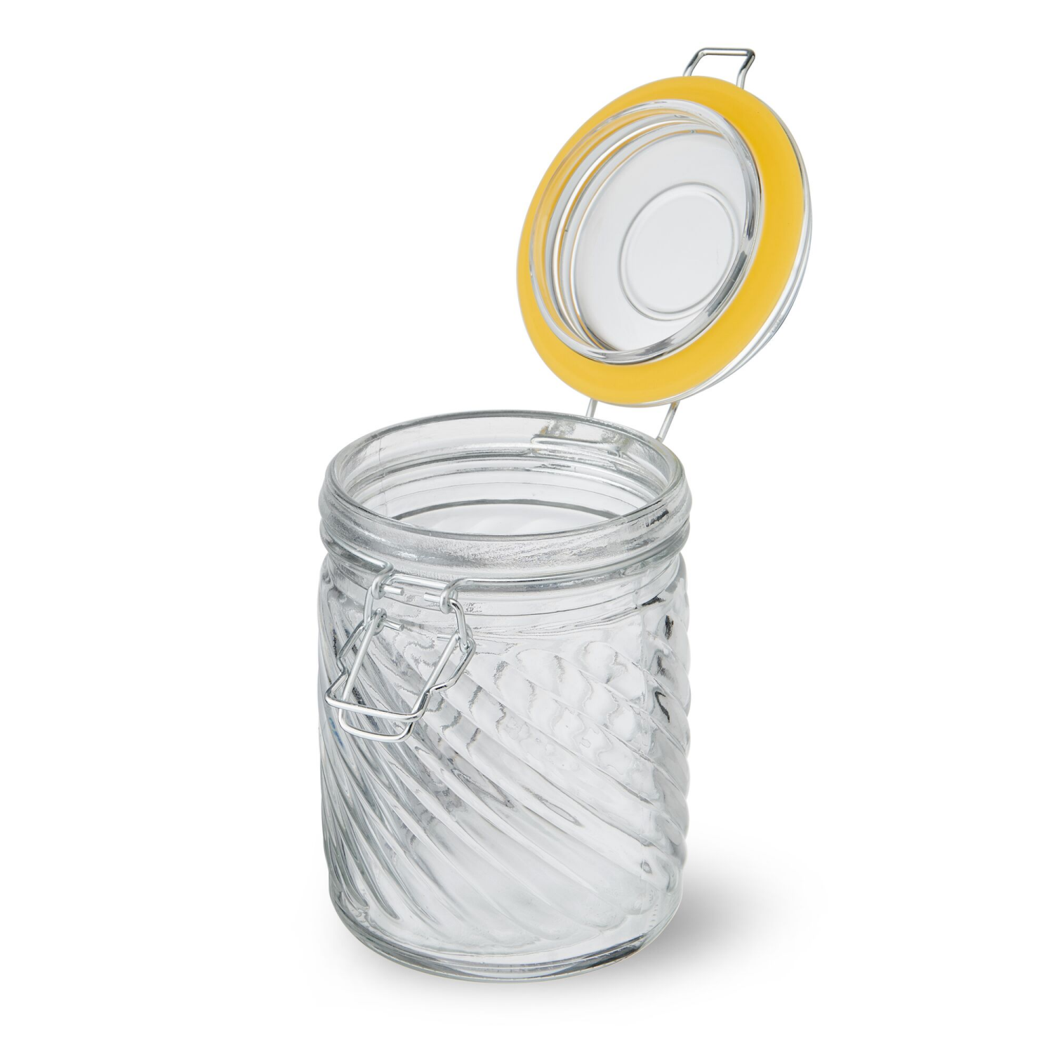 slide 2 of 2, Kamenstein Preserve Clamp Jar Embossed 23.5oz, 23.5 oz