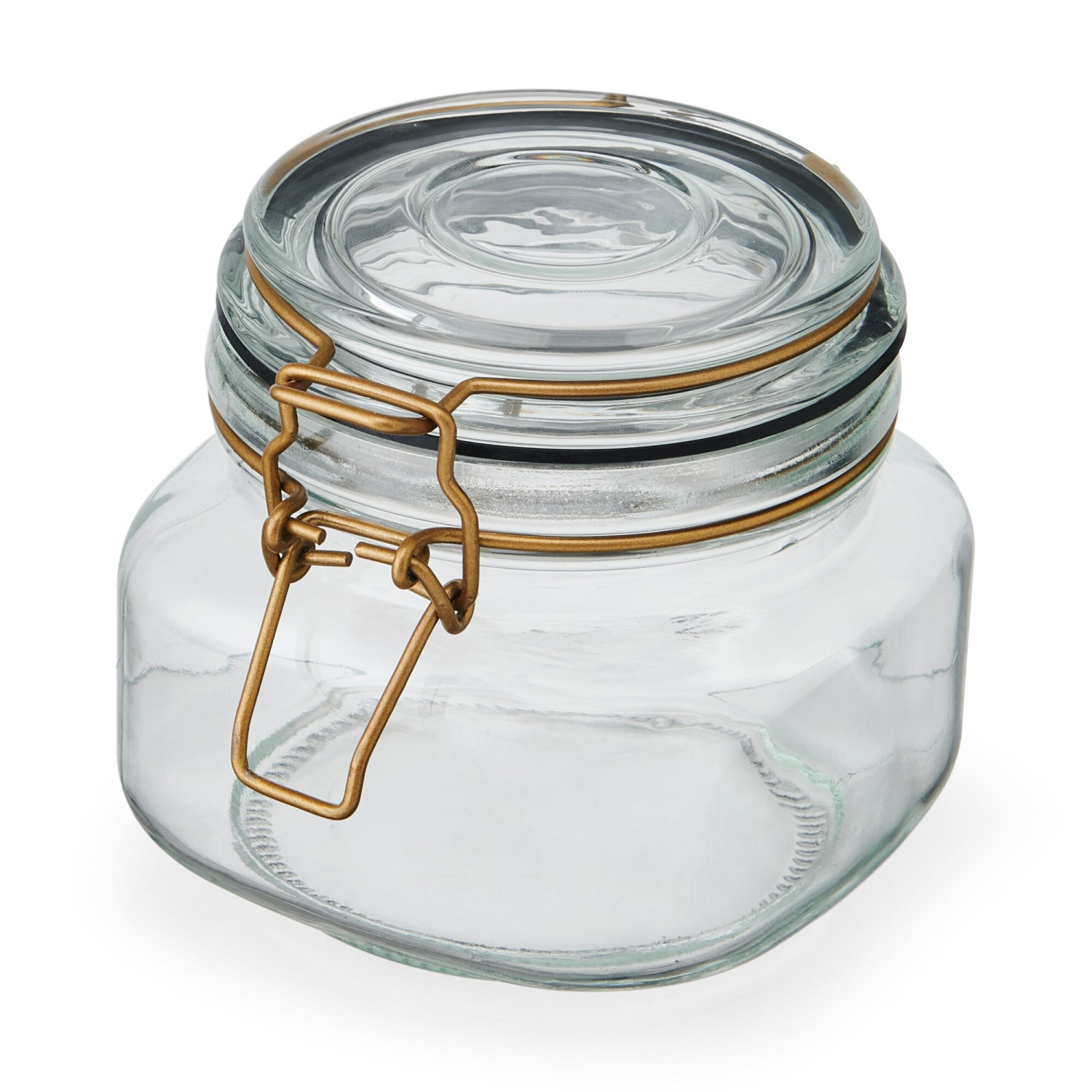 slide 1 of 2, Kamenstein Preserve Clamp Jar Black 16.9oz, 16.9 oz
