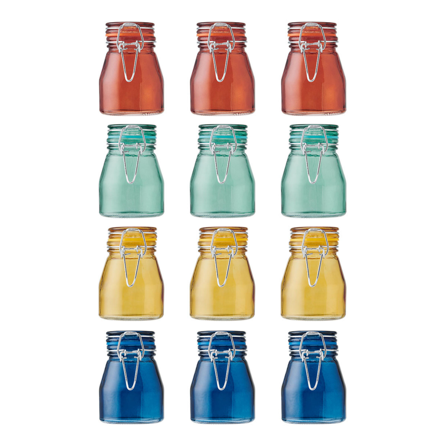 slide 1 of 2, PFALTZGRAFF Kamenstein Clamp Jar-Assorted 3oz, 3 oz