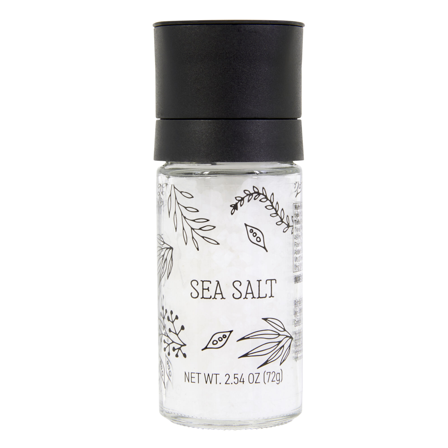 slide 1 of 1, Kamenstein White Sea Salt Grinder, 1 ct