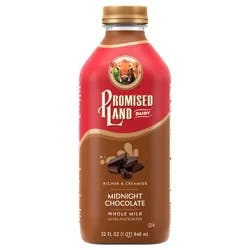 Promised Land Dairy Midnight Chocolate Whole Milk 32 fl oz