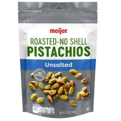 Meijer Unsalted Pistachios No Shell