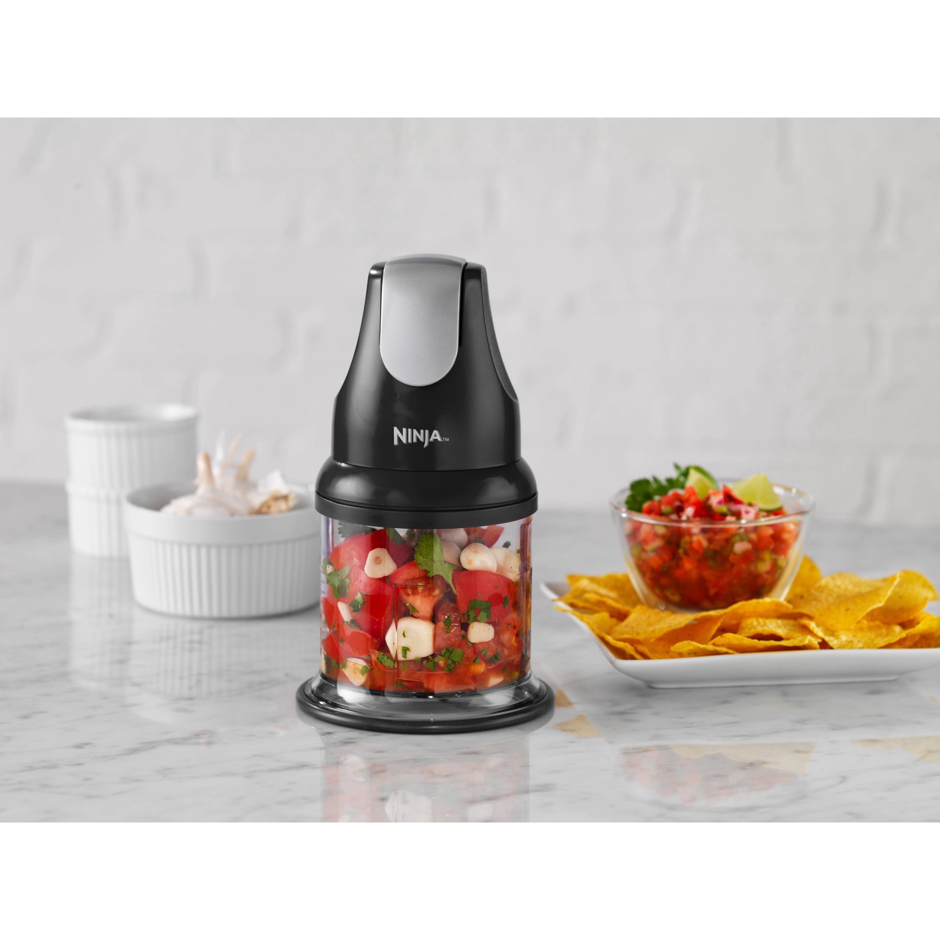 slide 2 of 5, Ninja Gray Express Chopper, 1 ct