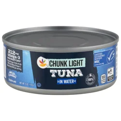 Giant Chunk Light Tuna in Water