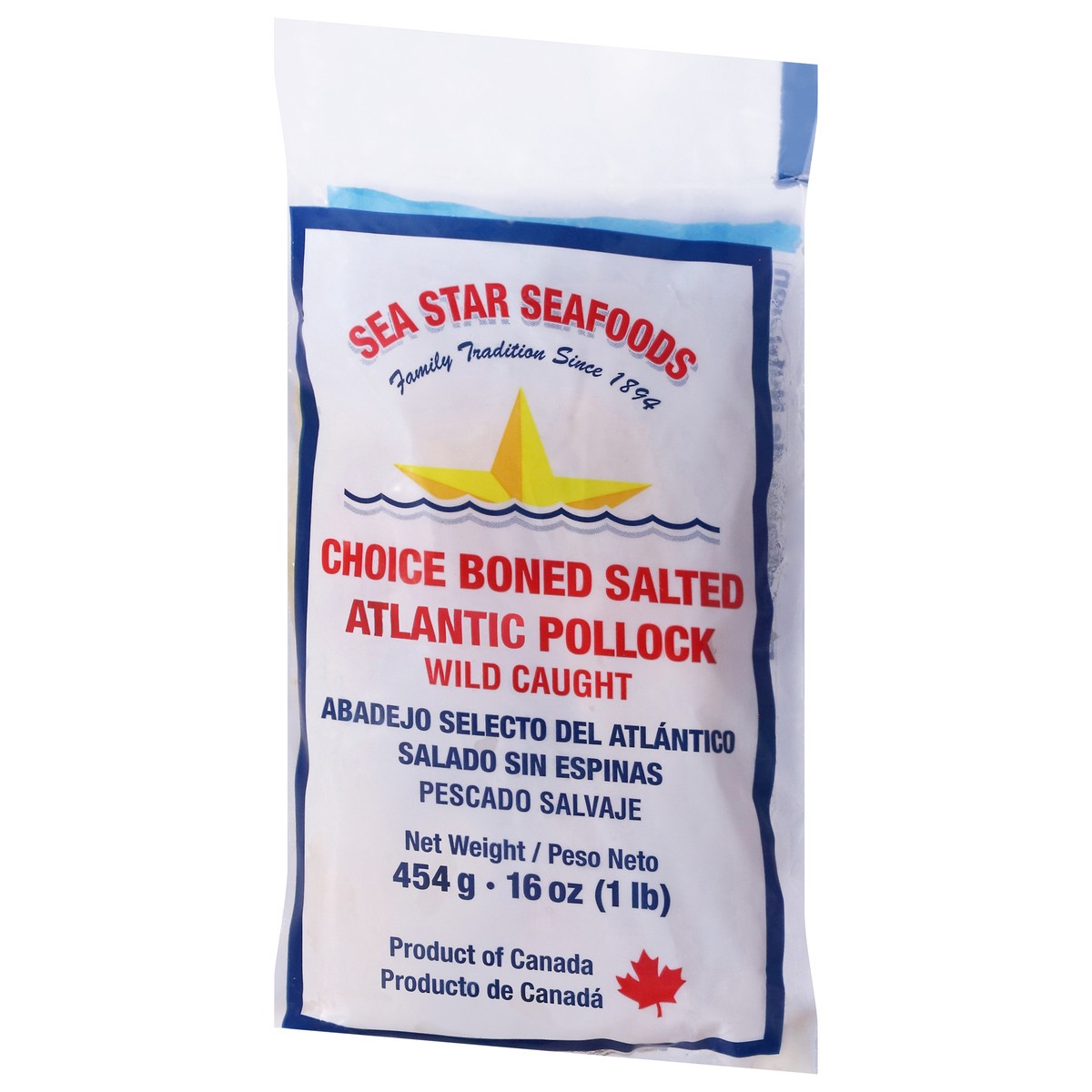 slide 3 of 9, Sea Star Seafoods Choice Boned Salted Atlantic Pollock 16 oz, 16 oz