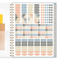 slide 19 of 29, Cambridge Triad 2025 Weekly Monthly Planner, Large, 8 1/2" x 11", 1 ct