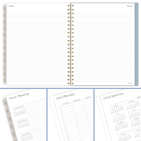 slide 15 of 29, Cambridge Triad 2025 Weekly Monthly Planner, Large, 8 1/2" x 11", 1 ct