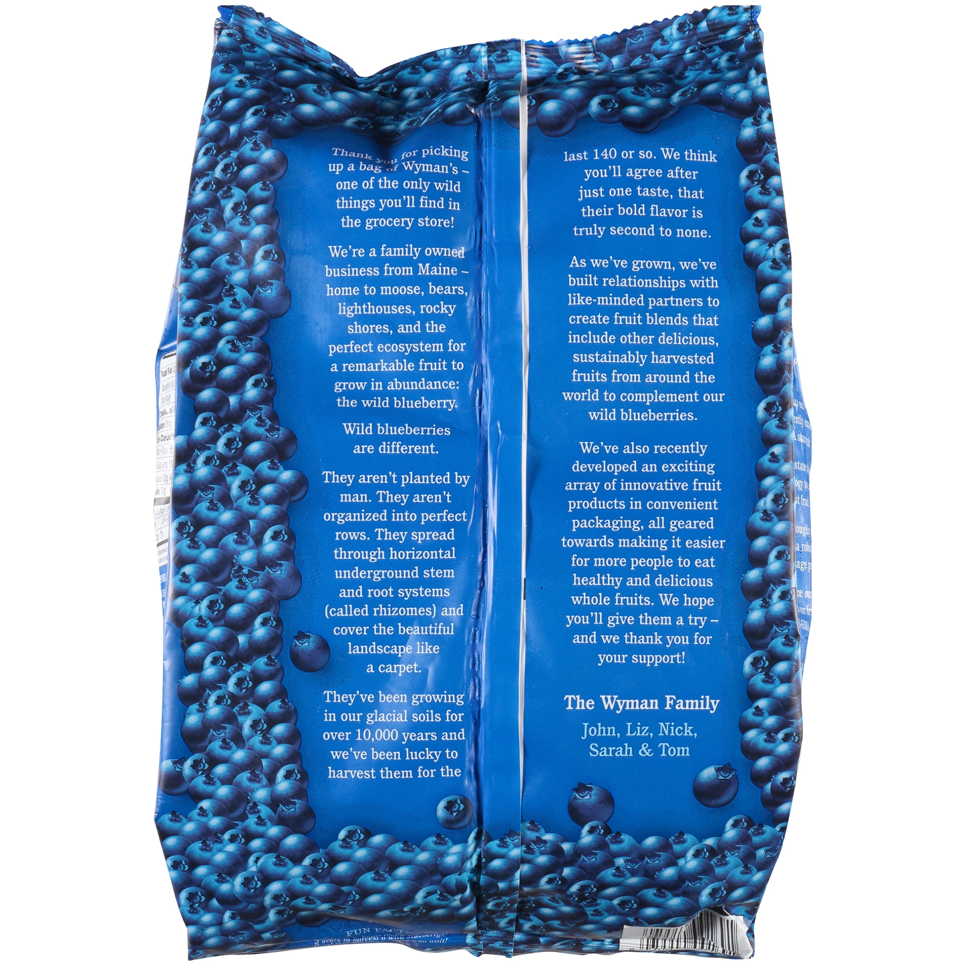 slide 2 of 6, Wyman's Wild Blueberries 3 lb, 3 lb