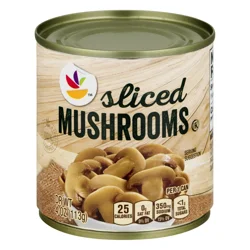 Giant Sliced Mushrooms