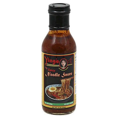 slide 1 of 1, Ying's Yings Noodle Sauce Spicy, 12 oz